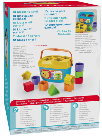 Fisher Price Pierwsze Klocki Malucha FFC84