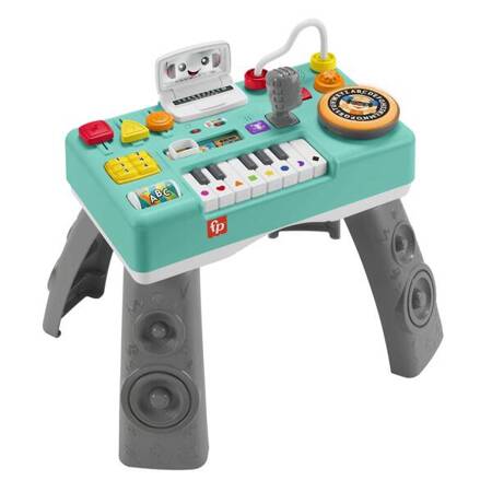 Fisher-Price „Ucz się i śmiej!” Muzyczny Stolik DJ-a HRB65