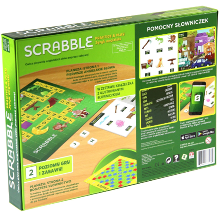 Gra Scrabble Practice & Play GGB32