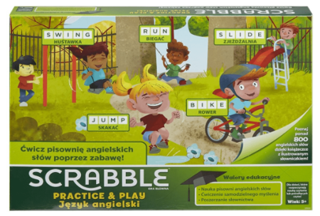 Gra Scrabble Practice & Play GGB32