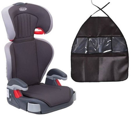 Graco Junior Maxi Fotelik Samochodowy 15-36kg + Organizer na Fotel IRON