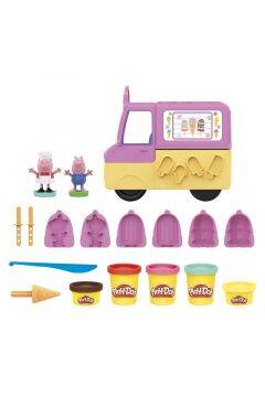 Hasbro Play-Doh Ciastolina Świnka Peppa Auto z Lodami F3597 /3 