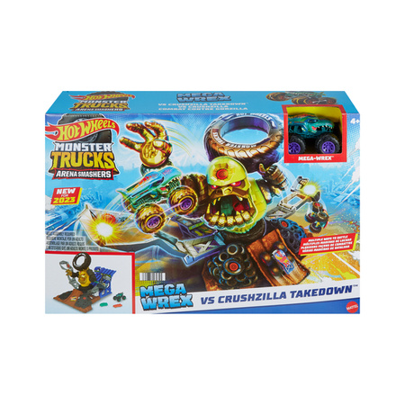 Hot Wheels Monster Trucks Arena Smashers – Arena Goryla Zestaw