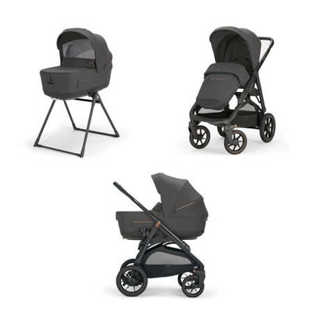 Inglesina Aptica XT Duo Siedzisko + Gondola + Stojak Na Gondolę Magnet Grey 2023