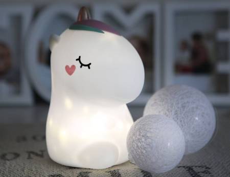 InnoGIO Lampka LittleUnicorn Z Projektorem 