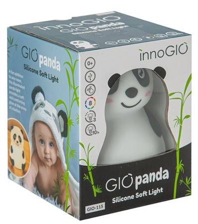 InnoGIO Silikonowa Lampka Nocna GIOpanda GIO-115 Panda