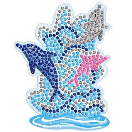 Janod Zestaw Kreatywny Mozaika Delfiny I Syreny 7+