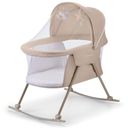 Kinderkraft Lovi Łóżeczko/Kołyska Beige