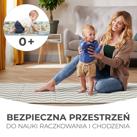 Kinderkraft Matty 2 Mata Piankowa Do Zabawy Dwustronna