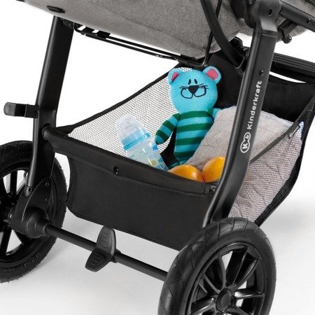 Kinderkraft XMOOV Wózek wielofunkcyjny 3w1 Denim