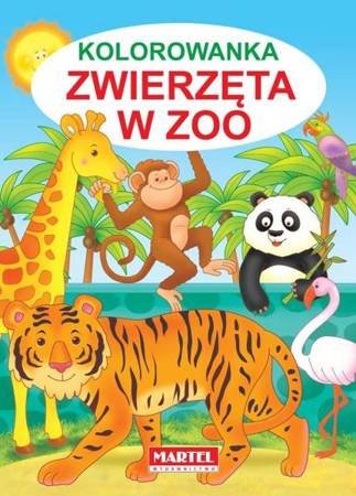 Kolorowanka Zwierzęta w ZOO