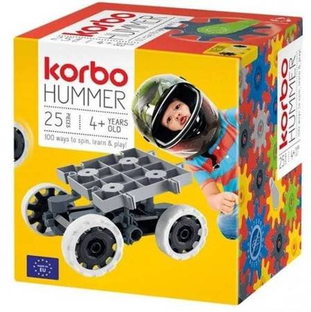 Korbo Klocki Hummer 25 Elementów  Grey