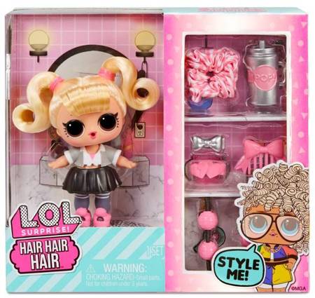 L.O.L. Surprise Hair Hair Hair Tots Lalka z Włosami + Akcesoria