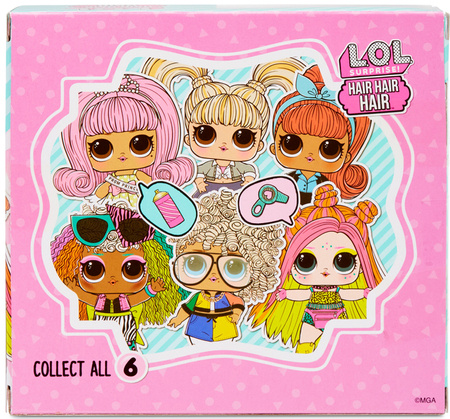 L.O.L. Surprise Hair Hair Hair Tots Lalka z Włosami + Akcesoria