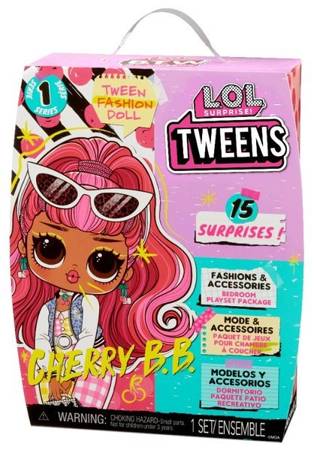L.O.L. Surprise Tweens Doll- Cherry B.B. Lalka + Akcesoria 576709