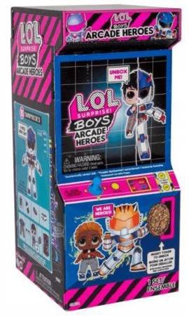 L.O.L lol Surprise Boys Arcade Heroes Chłopiec Heros Lalka Niespodzianka