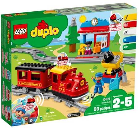 Lego 10874 Pociąg parowy V29