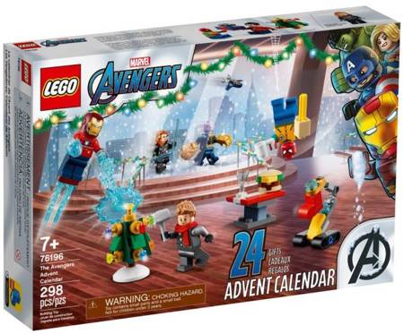 Lego Avengers Kalendarz Adwentowy 76196