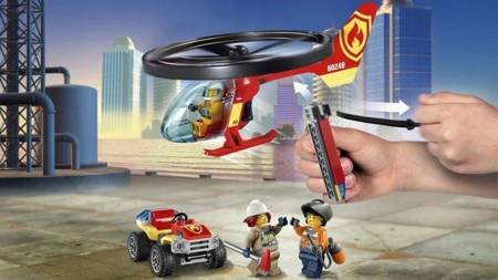 Lego City 60248 Helikopter strażacki leci na ratunek