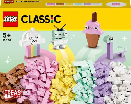 Lego Classic Kreatywna Zabawa Pastelowymi Kolorami