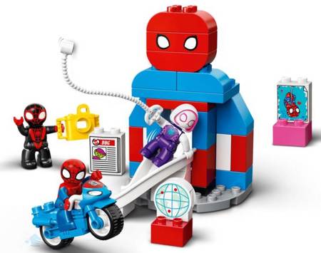 Lego Klocki Kwatera Główna Spider-mana 10940