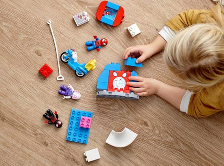 Lego Klocki Kwatera Główna Spider-mana 10940