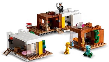 Lego Minecraft  Nowoczesny Domek na Drzewie 21174