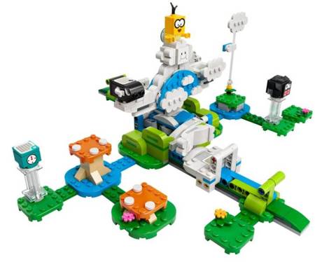 Lego Super Mario Podniebny Świat Lakitu Zestaw Dodatkowy 71389