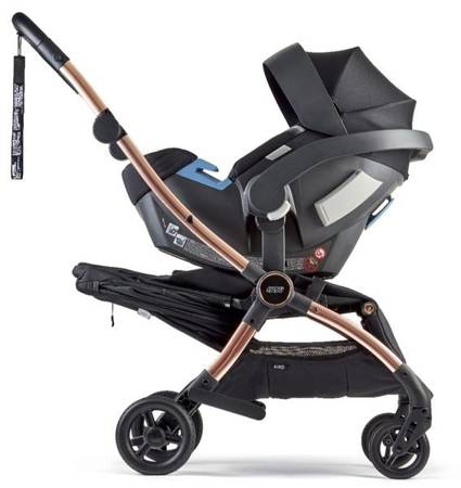 Mamas&Papas Airo Wózek Spacerowy  Black/Rose gold