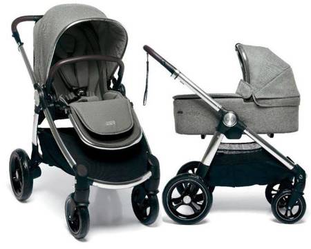 Mamas&Papas Ocarro Wózek Głęboko-Spacerowy 2w1 Woven Grey