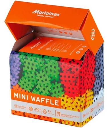 Marioinex Klocki Waffle Mini 300 Sztuk 