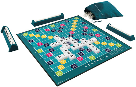 Mattel Gra Rodzinna Scrabble® Original Y9616