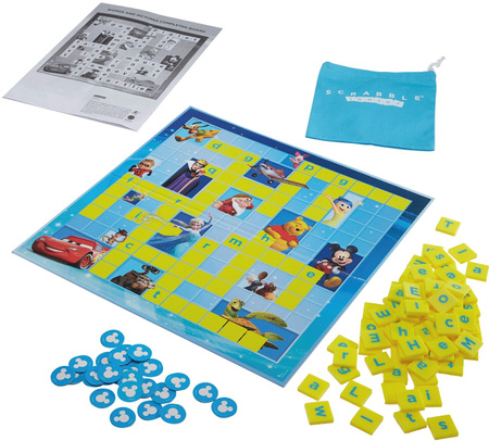 Mattel Gra Scrabble Junior Disney HBF11 