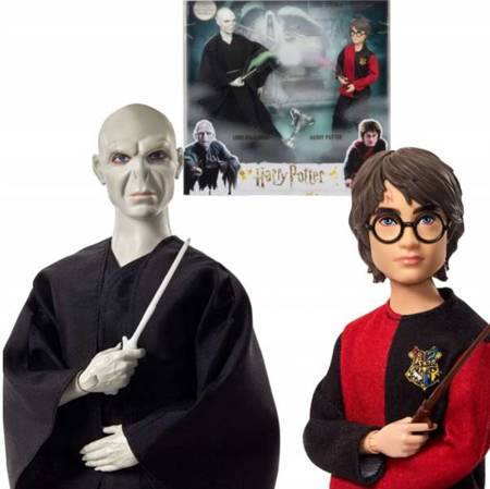 Mattel Harry Potter Lord Voldemort + Harry Potter Lalki GNR38