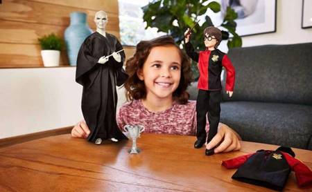 Mattel Harry Potter Lord Voldemort + Harry Potter Lalki GNR38