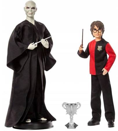 Mattel Harry Potter Lord Voldemort + Harry Potter Lalki GNR38