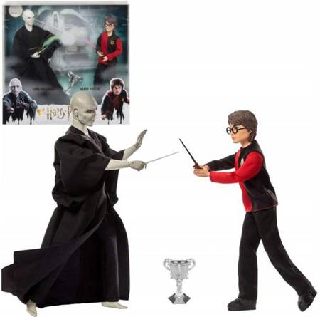 Mattel Harry Potter Lord Voldemort + Harry Potter Lalki GNR38