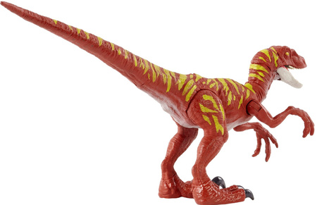 Mattel Jurassic World Dinozaury Dziki Atak Welociraptor Zabawkowy Dinozaur Dla Dzieci GCR54 HBX31