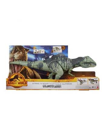 Mattel Jurassic World Duży Dinozaur Atak i Ryk Giganotosaurus