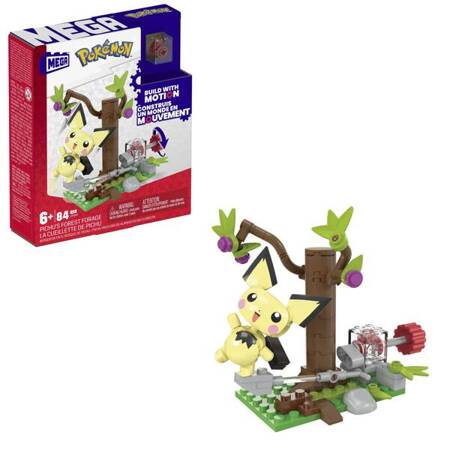 Mattel Mega Pokemon Zestaw Klocków Leśna Przygoda Pichu