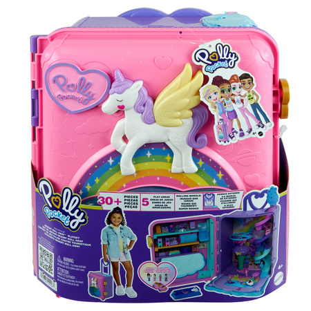 Mattel Polly Pocket Wakacyjny Kurort Zestaw Walizka