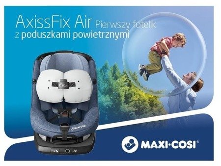 Maxi-Cosi Axissfix Air Fotelik Samochodowy Z Poduszkami Powietrznymi 0-18kg RWF Nomad Grey