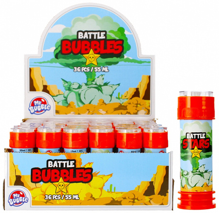 Mega Creative Bańki Mydlane 55ml Battle Stars My Bubble