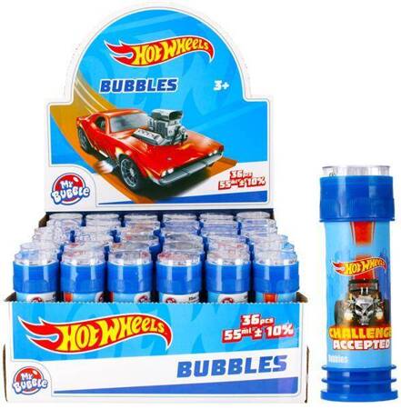 Mega Creative Bańki Mydlane 55ml Hot Wheels My Bubble