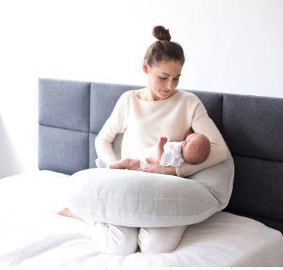 Motherhood Kojec Premium Dla Kobiet W Ciąży Szary