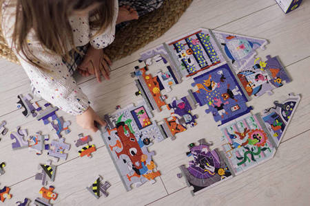 Mudpuppy Puzzle Konturowe 100 Elementów 5+ Dom na Marsie