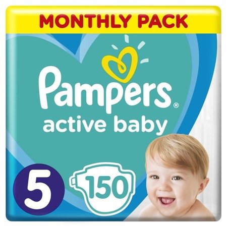 Pampers Active Baby Zapas Na Cały Miesiąc