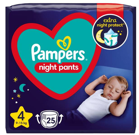 Pampers Pants Night Pieluchy r.4 25szt.