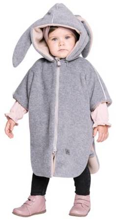 Patulove Ponczo Samochodowe Funny Bunny Beige Rozmiar M 2-5 Lat