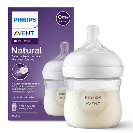 Philips Avent Natural Butelka Responsywna SCY900/01 0m+ 125ml